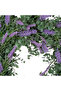Door Wreath Artificial Lavender Wreath Lilac 50X50 Cm. - 2