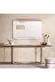ROPHE CONSOLE TABLE WITH MIRROR - DARK GRAY - 2