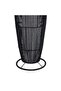Cosmo 2-Light E27 Floor Lamp 30x120cm - Black - 4