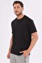 Men's Athlete Crew Neck T-Shirt Black-5017 - 5