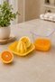 500 ml Lemon Squeezer with Scale Citrus Juicer with Seed Separator Practical Kitchen Helper with Measuring Cup - 4