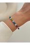 Steel Zircon Stone Waterway Bracelet 1 Piece, - 5