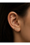 14 Ayar Altın Heart Piercing - 2