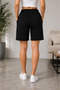 3-Piece Shorts Set Black Gray Navy Blue Comfortable Fit Shorts Set Summer Casual Use - 6