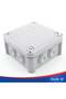 T60 Junction Box IP66 Weatherproof Outdoor Enclosure OBO | Weatherproof Seal, Screw-Lock Lid, Multiple Cable Entries, Outdoor Use, Impact Resistant - 3