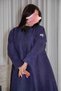 Abaya Chamawah Navy Blue - 3
