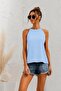 Women's Back Detail Sleeveless Athlete Blouse - 2