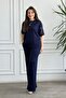Sweatshirt Set with Embroidery Detail on the Sleeves and Sides - 5
