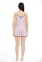 Women's 95% Viscose Shepherd Stitched Shorts Set - 6