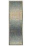 Yellow Blue Classic Chenille Carpet Rug Runner Non-Slip Fringed Washable - 4