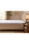 Prima Microfiber Olympic Queen Size Mattress Topper-160x200x4cm-WHITE - 5