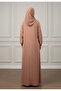 The Elegant Minimalist Bishop-Sleeve Abaya-889 - 4