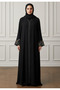 The Midnight Elegance Embellished Abaya-897