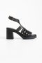 Virella Women's Light Sole Genuine Leather Sandals Black