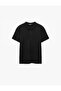 Cotton Pique Fabric Short Sleeve Polo Collar Printed Slim Fit T-Shirt