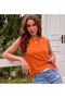 Women's Open Shoulder (Plain, Unprinted) Strappy T-Shirt (100% Cotton/Combed Cotton) - 2
