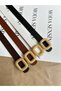 4-Pack Lord Oval Gold Buckle Belt Waist Belt Jacket Belt Dress Belt Trouser Belt - 2