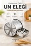 Stainless Metal Flour Sieve 250 Gr Manual Hand Type Fine Pore Flour Cocoa Powdered Sugar Sieve - 3