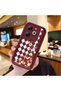 Infinix Smart 8/8 Pro Compatible Case Camera Protector Burgundy Silicone Couple Phone Case Floral Pattern