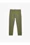 Cotton Pocket Gabardine Slim Fit Trousers - 5