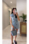 Sores Snow Washed Staple Detailed Sleeveless Shorts Jumpsuit - 3