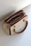 Premium Series Women's Hand and Shoulder Bag with Gold Emblem Cross Strap Shoulder Bag En26 Size20 - 7