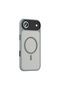 iPhone 17 Air Case Magsafe Supported Camera Raised Matte Anti-Fingerprint Silicone Omsy - 4