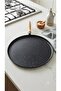 Wolf Cast 36 cm Granite Pancake Pan with Wooden Handle |   Bazlama, Pancake, and Crepe Pan - 4