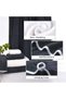DIAOJIA 6 Pcs Coral Fleece Towel Set, Ultra Soft Thickened, Skin-Friendly, Quick Dry, High Absorbent Towels, Lightweight Breathable, Multipurpose Towels for Bathroom, Home, Travel (Black) - 4