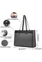 K London Vegan Leather Handbag For Women-Girls | Satchel Bag for Womens | - 2