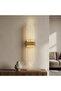 Bhbackhome Aura Medium 39 سم - مصباح حائط LED بتصميم عصري - ذهبي - ضوء النهار - 2