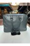 Genuine Leather, Handmade, with Carrying Handle, Unisex, Laptop and Business Travel Bag - 2