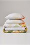 Flora Double Duvet Cover Set |   100% Cotton |   200X220 cm Duvet Cover, 2 Pieces 50X70 cm Pillowcases |   Soft and Stylish - 4
