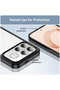 Xiaomi Poco F8 Ultra Case Camera Protected Shock Absorbing Transparent Back Cover Black - 6