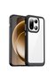 Oneplus 15 Case Camera Protected Shock Absorbing Transparent Back Cover Black - 2