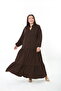 Xlmodam Women's Lycra Viscose Plus Size Dress - 6