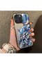 iPhone 16 Pro Compatible Hard Acrylic Back Silicone Edge Lens Protection Case - 2
