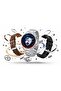 Haino Teko Germany GT5 Pro Smartwatch RW-65 - Bluetooth Calling Smart Watch, HD Touch Display, Multi-Strap Health & Fitness Tracker for Android & iOS - 3