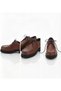 Genuine Leather Italian Style Eva High Sole Odorless Brown Classic Men's Shoes Te0403 - 5