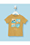 Infant Boys Tan Sun Print T-Shirt