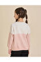 Girls White And Pink Ombre Print Sweatshirt - 3