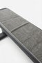 2-Pack 100% Cotton Gray Sports Towel Fitness Training Gym Boxing Towel Sweat Absorbent 30X100 - 6
