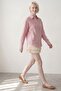 Back-Tie Muslin Shirt Pink - 3