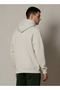TONAL PRINT DETAIL POCKET HOODIE - 3