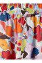 Lcw Everyday Women's Floral Shorts with Elastic Waist - 5