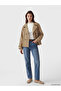 Double Breasted Collar Oversize Women's Trench Coat - 2