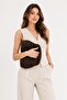 Milano Wicker Hand Knitted Women's Shoulder Bag with Clutch Chain - 2