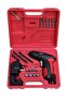 44-piece Cordless Screwdriver Set - 4.8 Volt دريل شد براغي جوكو بشنطه 4.8فولت اسود