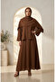 Krinkle Textured Stylish Hijab Double Set 2294-05 Tan