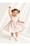 Vintage striped girl's dress and bonnet - 4
